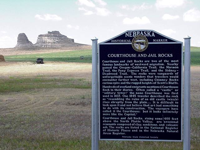 Photograph Courtesy of  the Oregon-California Trails Association 